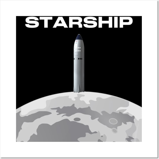 Starship Wall Art by Stellar Facts